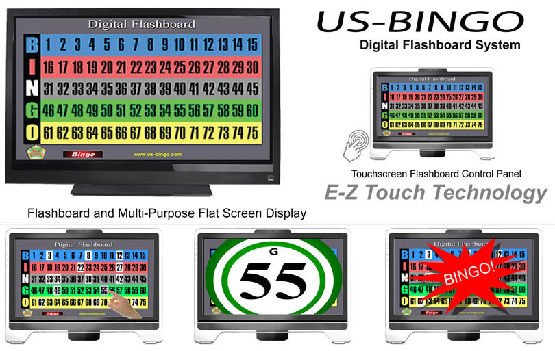 Bingo Machine Flash Board System