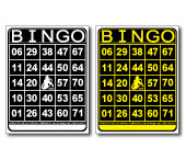 Visually Impaired Bingo Cards