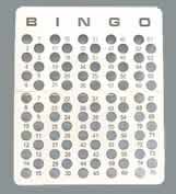 Large Masterboard for 1.5 inch Bingo Balls