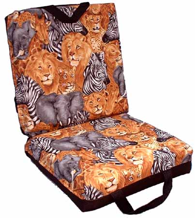 Bingo SEAT CUSHION Casino Del Sol Resort Fabric Foldable Travel